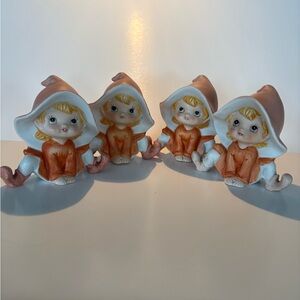 Homco Elf Pixie Fairy Porcelain Figurine  # 5213 Vintage